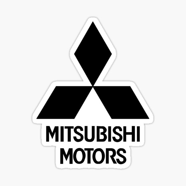 Mitsubishi Motors Sticker Ubicaciondepersonascdmxgobmx