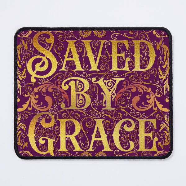 Item preview, Saved by Grace. Christian art designed and sold by ConArte.