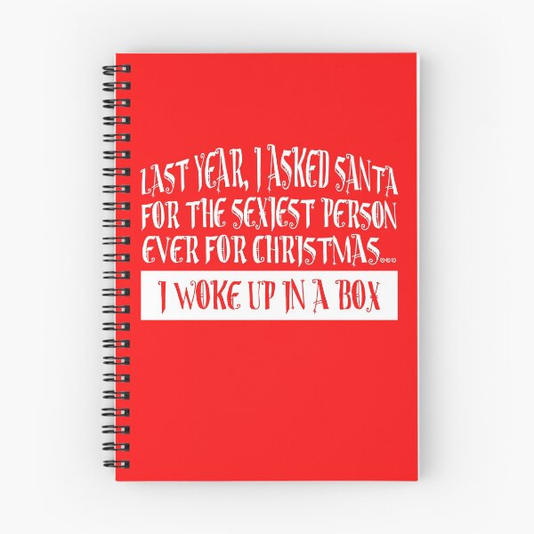 Item preview, I asked Santa for the sexiest person ever I woke up in a box designed and sold by Capiral Bucketlist.