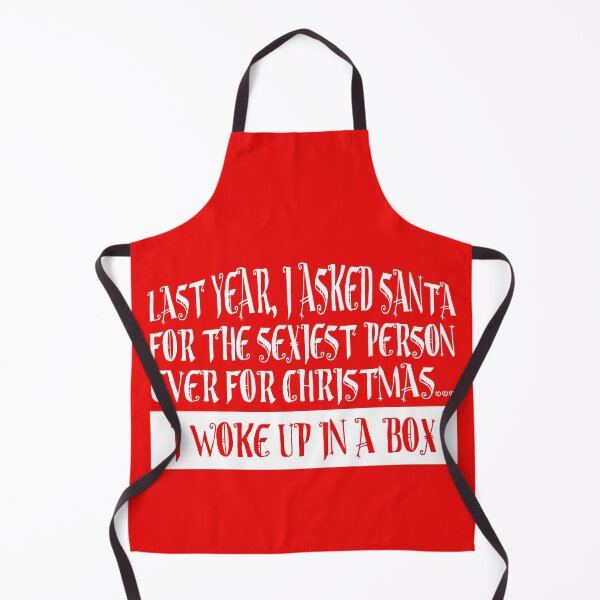 Item preview, I asked Santa for the sexiest person ever I woke up in a box designed and sold by Capiral Bucketlist.