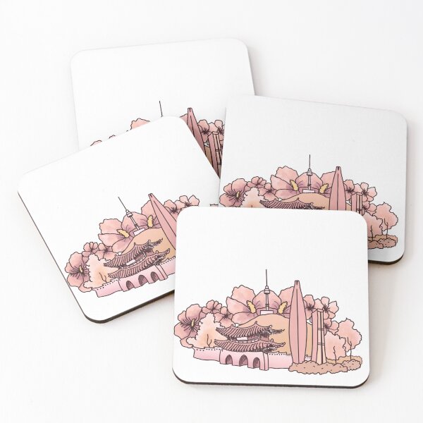 Item preview, Seoul Landmarks designed and sold by tahniosterman.