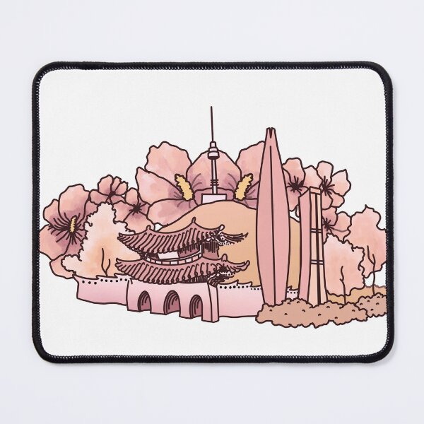 Item preview, Seoul Landmarks designed and sold by tahniosterman.