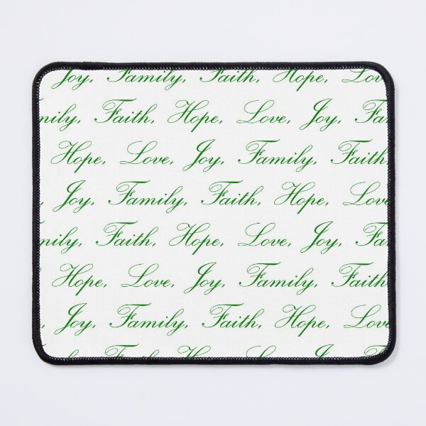 Item preview, Green Holiday Script designed and sold by AlexIvyArt.