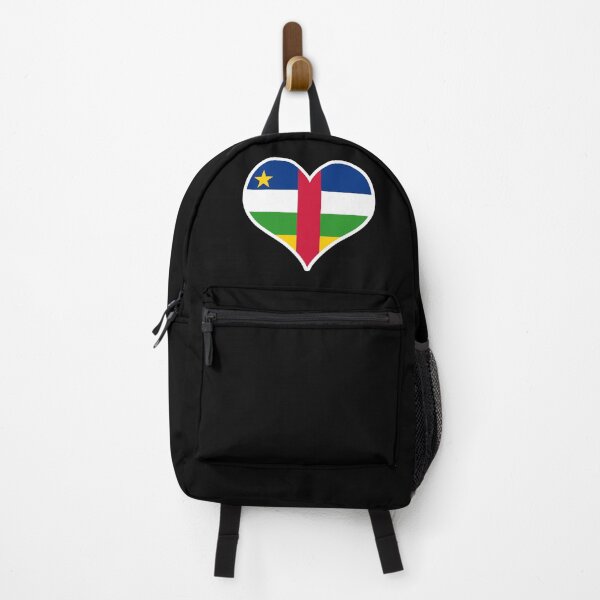 Item preview, Central African Republic Flag Heart designed and sold by PKHalford.