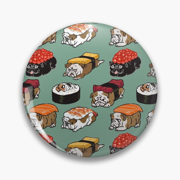 Item preview, Sushi English Bulldog designed and sold by Huebucket.