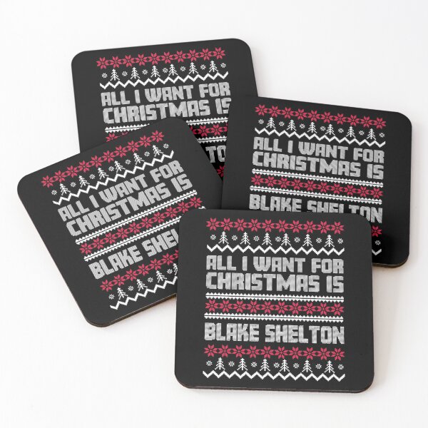 Item preview, All I Want for Christmas is Blake Shelton Gift Xmas for Fans designed and sold by HelenaCadova.