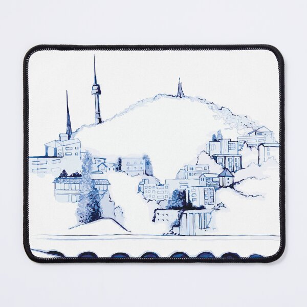 Item preview, Namsan Seoul Tower designed and sold by tahniosterman.