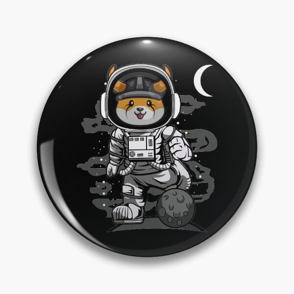 Item preview, Astronaut Floki Inu Coin Floki Army To The Moon Crypto Token Cryptocurrency Wallet designed and sold by HarveyWatkins1.