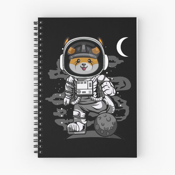 Item preview, Astronaut Floki Inu Coin Floki Army To The Moon Crypto Token Cryptocurrency Wallet designed and sold by HarveyWatkins1.