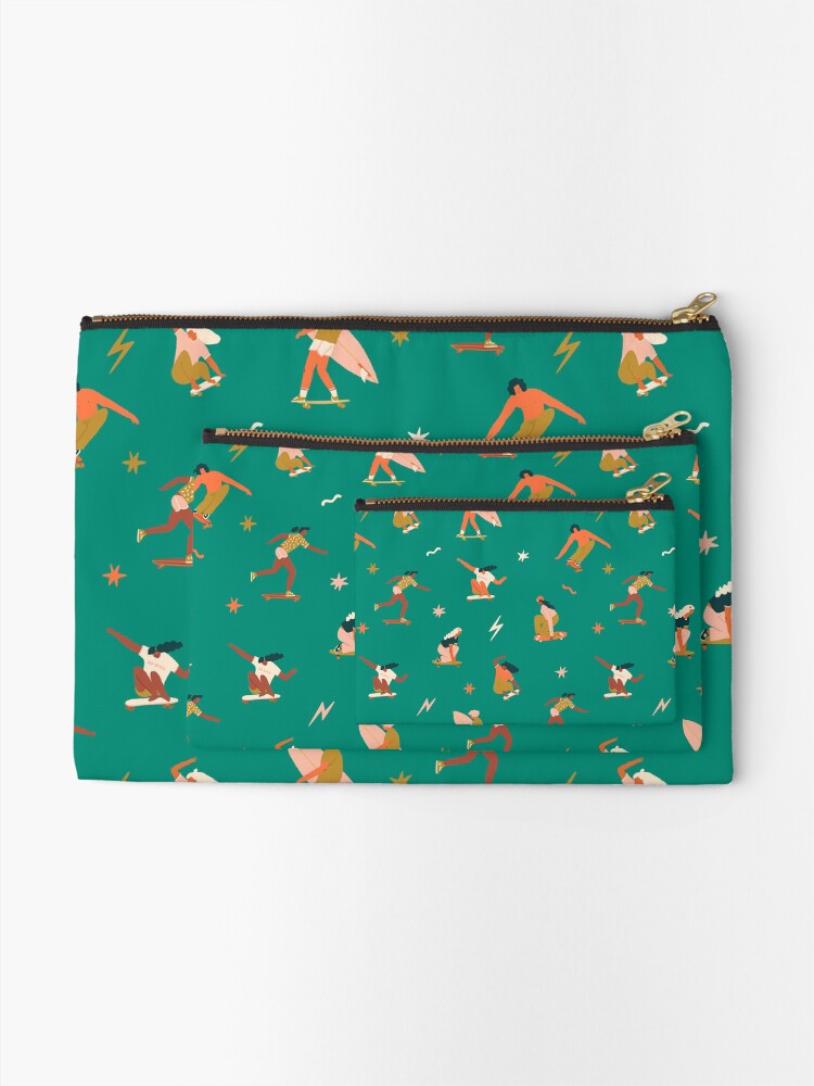 Alternate view of Skate girls Zipper Pouch