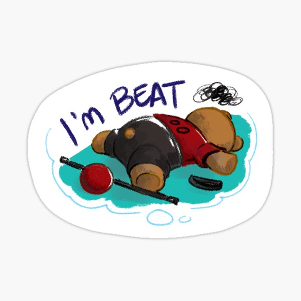 Item preview, I'm beat designed and sold by brownbearsquid.