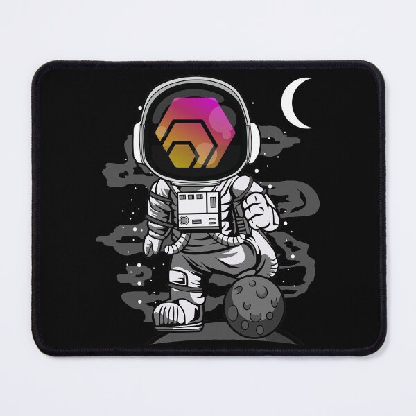 Item preview, Astronaut HEX Coin To The Moon Crypto Token Cryptocurrency Wallet designed and sold by HarveyWatkins1.