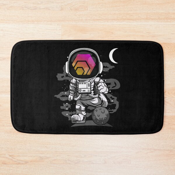 Item preview, Astronaut HEX Coin To The Moon Crypto Token Cryptocurrency Wallet designed and sold by HarveyWatkins1.