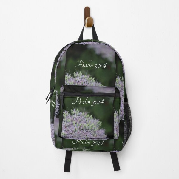 Item preview, Violet Live Forever Flowering Plant Scripture Psalm 30:4 designed and sold by JariHawk.