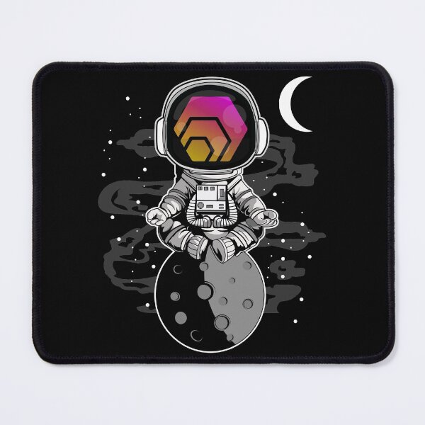 Item preview, Astronaut HEX Coin To The Moon Crypto Token Cryptocurrency Wallet designed and sold by HarveyWatkins1.