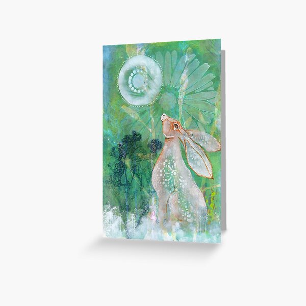 Among the grasses Greeting Card