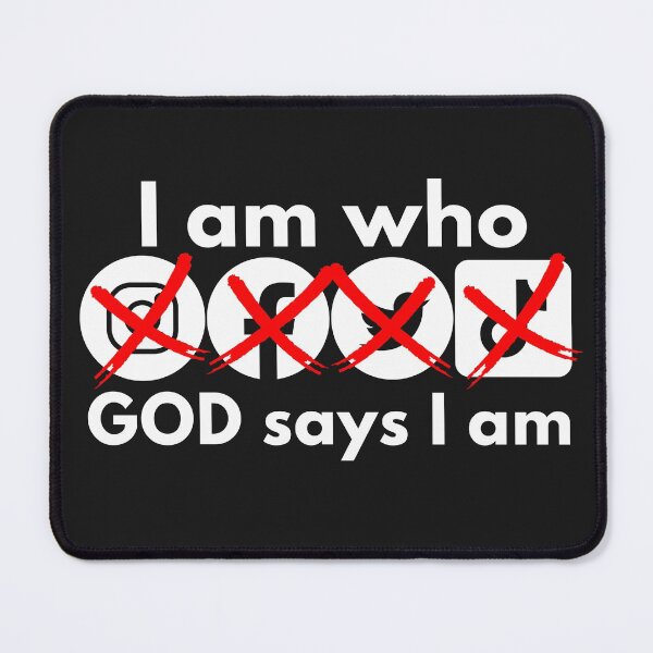 Item preview, I am who God says I am designed and sold by JoyFilledLife.