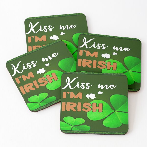 Item preview, KISS ME I'M IRISH  designed and sold by VannaShanha.