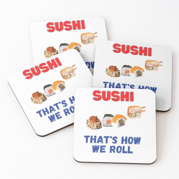 Item preview, Funny Sushi Design designed and sold by EddieB1979.