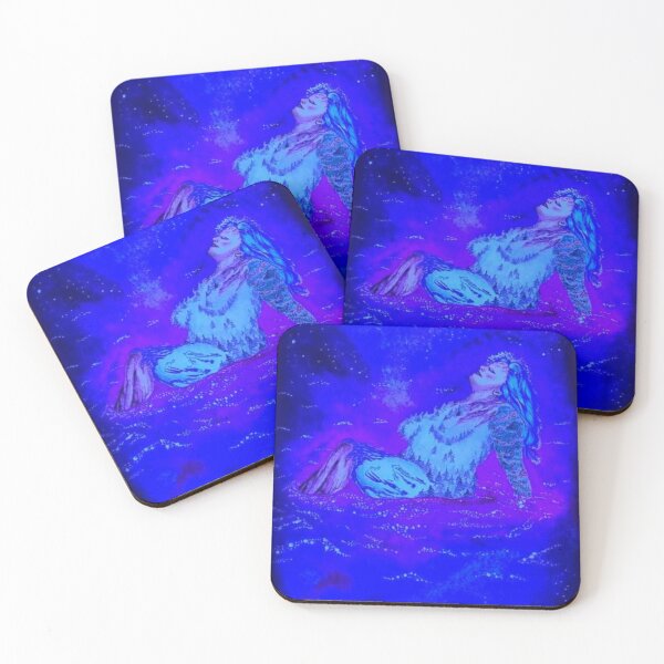 Item preview, Mother Nature Bathing Among the Stars designed and sold by BrushdFantasies.