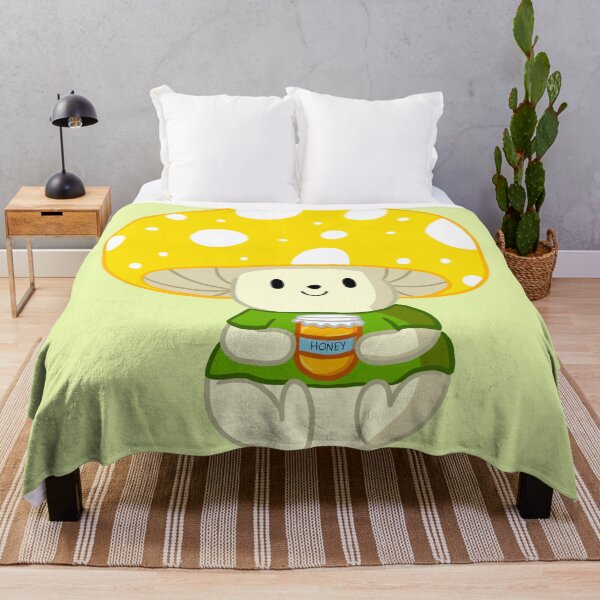 Item preview, Green Honey Bear Mushroom designed and sold by KaitLouise.