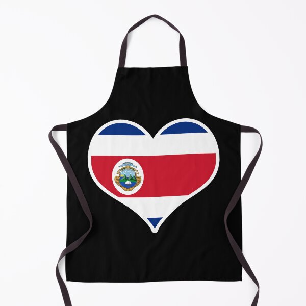 Item preview, Costa Rica Flag Heart designed and sold by PKHalford.