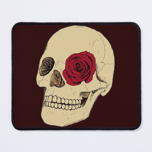 Item preview, Skull with Rose in Eye designed and sold by LutherOfNttngHm.