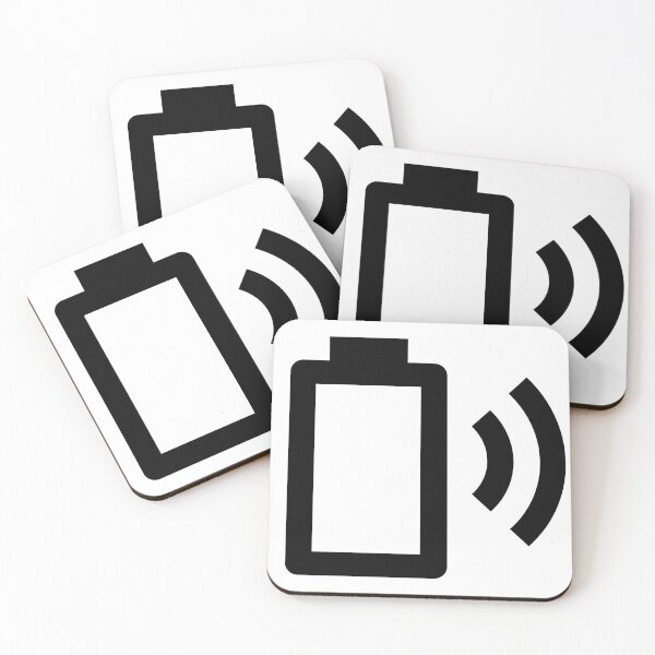 Item preview, MDI battery-charging-wireless-outline designed and sold by GnarlyFurtardo.