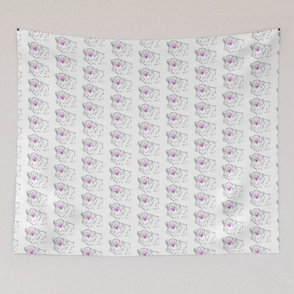 Item preview, Scottish Highlander Calf W/ Heart designed and sold by notdannydevito.