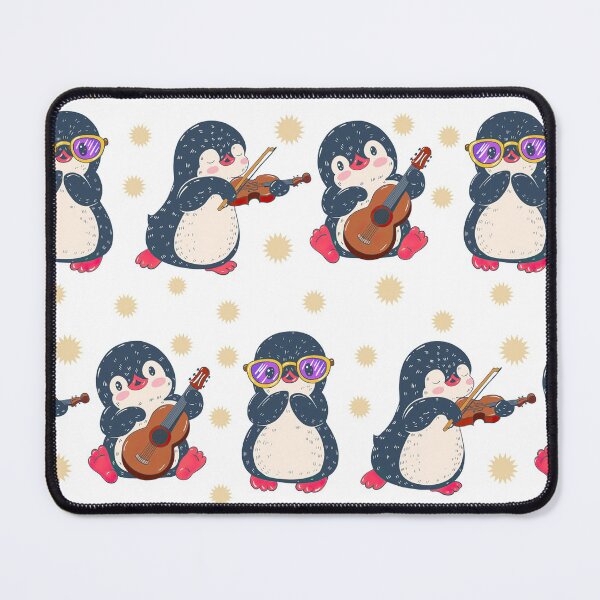 Item preview, Penguins Playing Music designed and sold by LucianaShop.