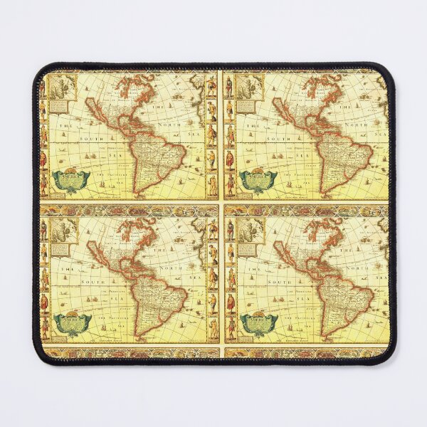 Item preview, 1626-1627 Vintage Map of America designed and sold by Vintage by Kaya.