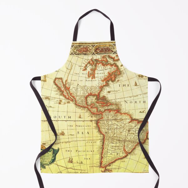 Item preview, 1626-1627 Vintage Map of America designed and sold by Vintage by Kaya.