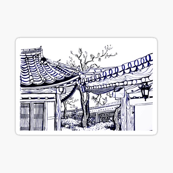 Item preview, Hanok Yard designed and sold by tahniosterman.