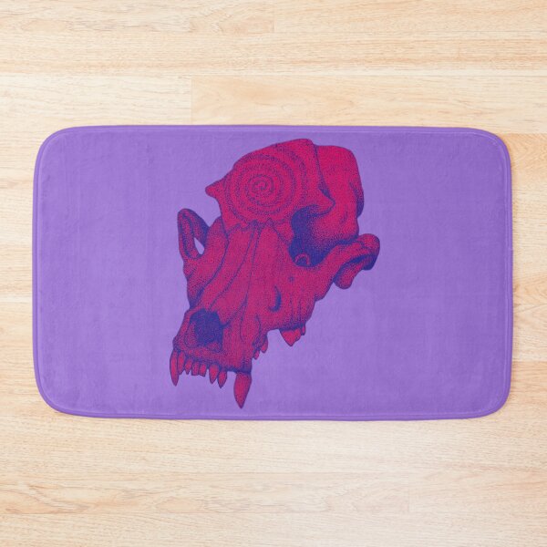 Item preview, Purple dog skull designed and sold by Taylor Yeager.