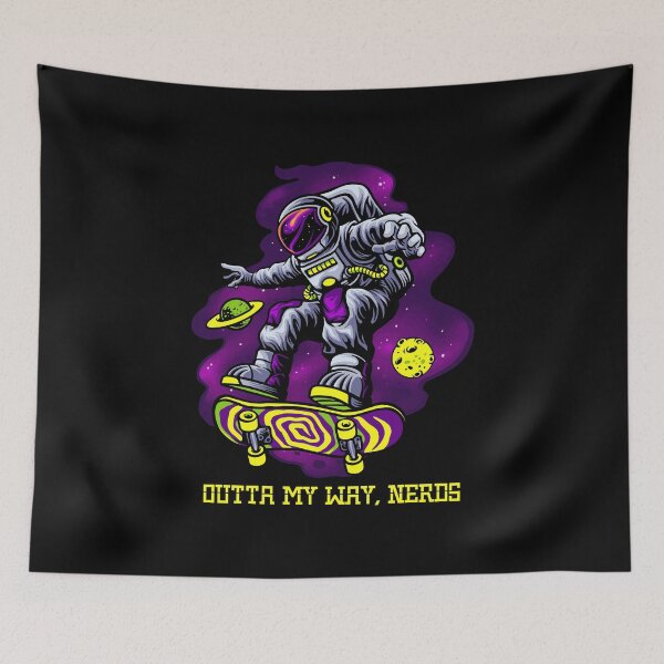Item preview, Space Skate | Outta My Way, Nerds designed and sold by DAFIN.