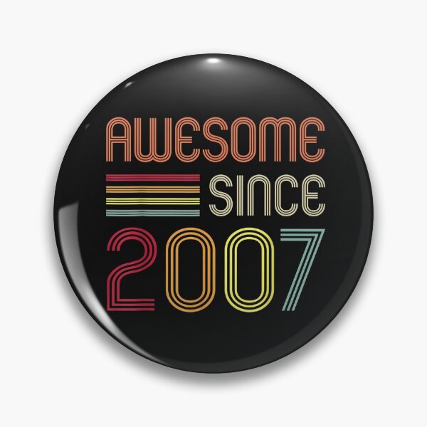 Item preview, Awesome Since 2007 14th Birthday Retro designed and sold by CruzJane.