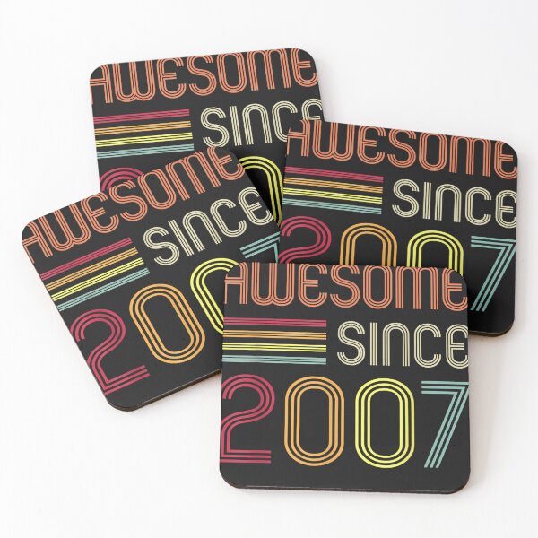Item preview, Awesome Since 2007 14th Birthday Retro designed and sold by CruzJane.
