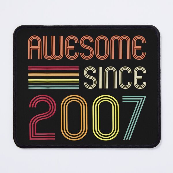 Item preview, Awesome Since 2007 14th Birthday Retro designed and sold by CruzJane.