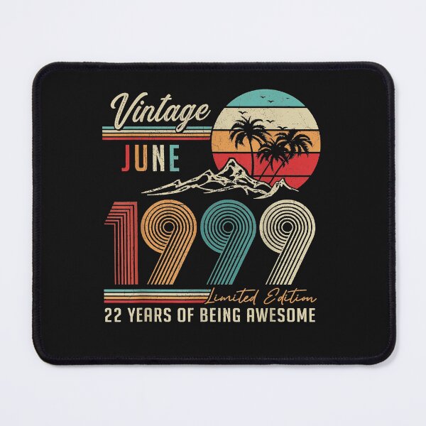 Item preview, 22 Years Old 22nd Birthday Decoration Vintage June 1999 designed and sold by RyanThomas524.