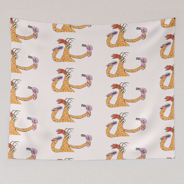 Item preview, pepe the naked classy prawn designed and sold by spikysquid.