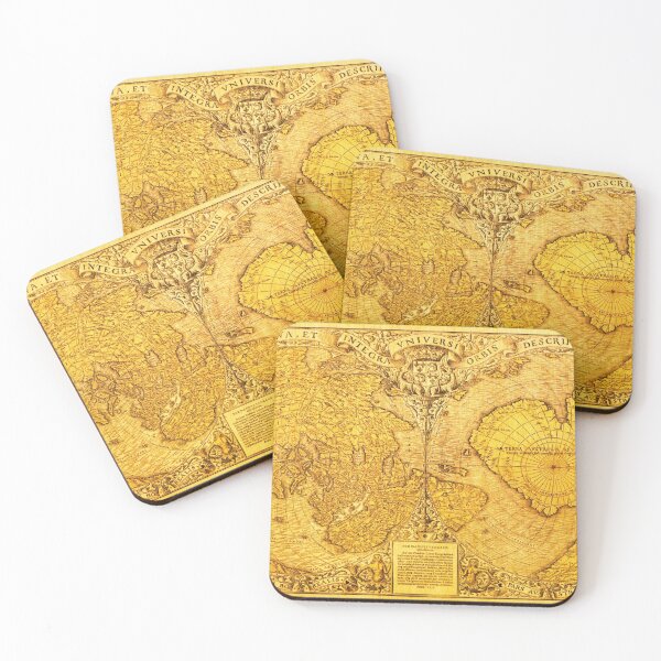 Item preview, 1531 World Map designed and sold by Vintage by Kaya.