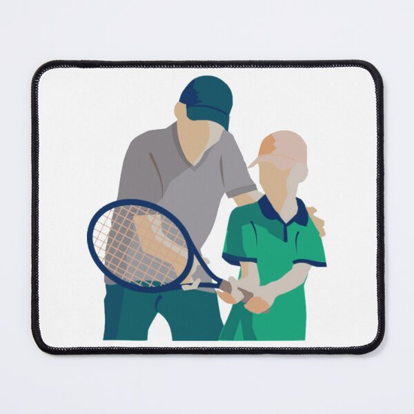 Item preview, TENNIS LOVER GETTING LESSONS BY A CERTIFIED PRO TENNIS COACH designed and sold by MrCreativeArts.