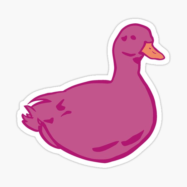 Aperçu de l'œuvre Canard rose créée et vendue par leahbwolf.