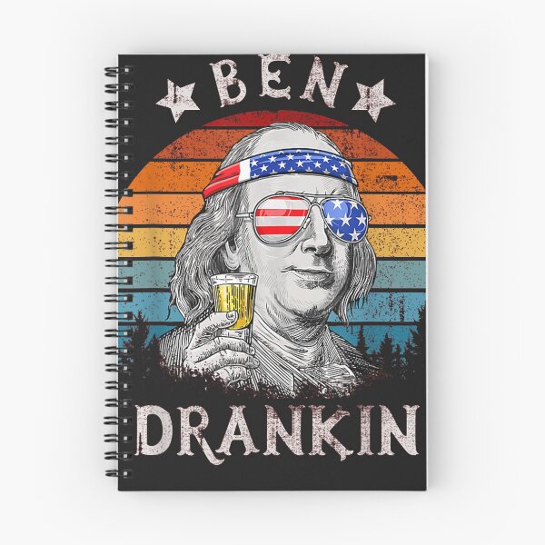 Item preview, Ben Drankin Beer 4th of July Funny Patriotic USA  designed and sold by CruzJane.