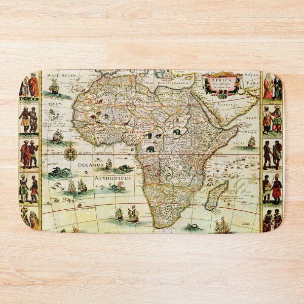 Item preview, 1690 Map of Africa designed and sold by Vintage by Kaya.