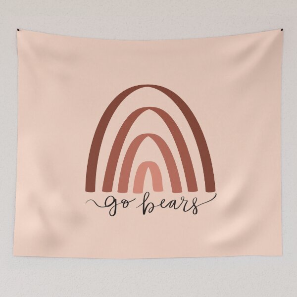 Item preview, Go Bears (Orange Rainbow) designed and sold by hsjdesigns.