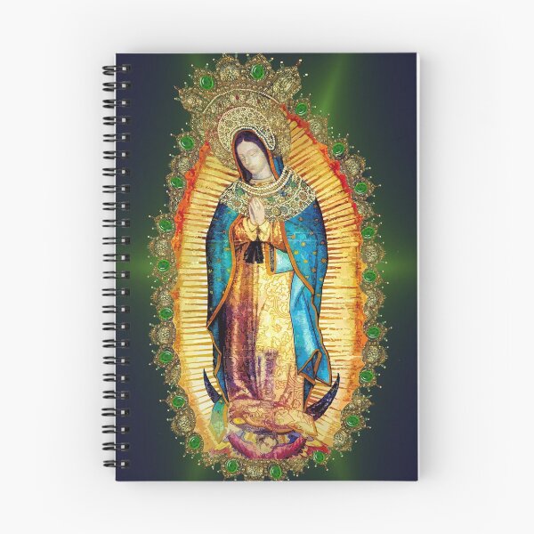 Item preview, Our Lady of Guadalupe Mexican Virgin Mary Aztec Mexico designed and sold by hispanicworld.