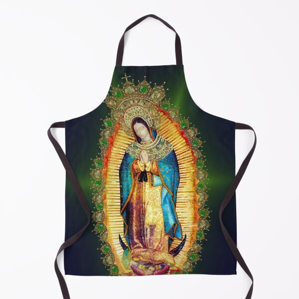 Item preview, Our Lady of Guadalupe Mexican Virgin Mary Aztec Mexico designed and sold by hispanicworld.