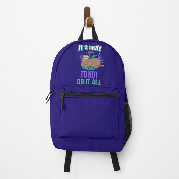 Item preview, It's Okay to Not do it ALL-Self care Relaxation quote-Sloth Chilling designed and sold by Spiritualish.