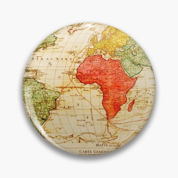 Item preview, 1782 Vintage World Map designed and sold by Vintage by Kaya.